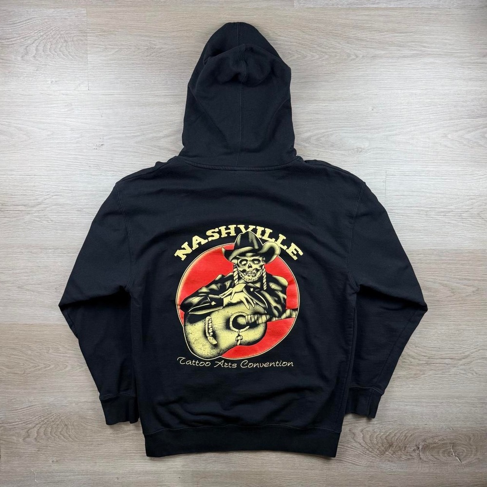 Villain Arts Tattoo Festivals Nashville Tattoo Arts Convention Pullover Hoodie L